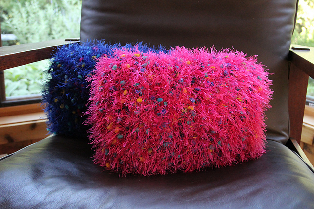 Fancy Fur Fun Fuzzy Pillow