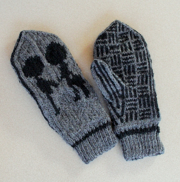 Best of Radiohead Mittens Knitting Pattern