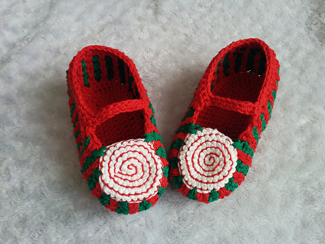 Peppermint Slippers