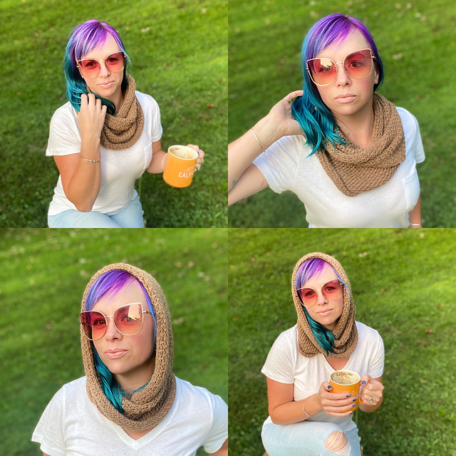 Alpine Nymph Scarf/Hood