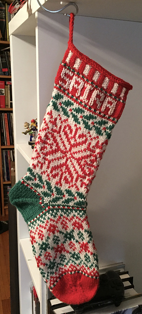 Heartflake Stocking