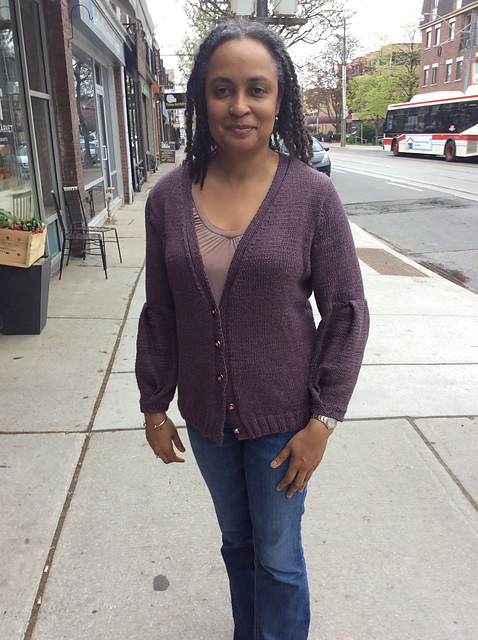 #12 Puff Sleeve Cardigan