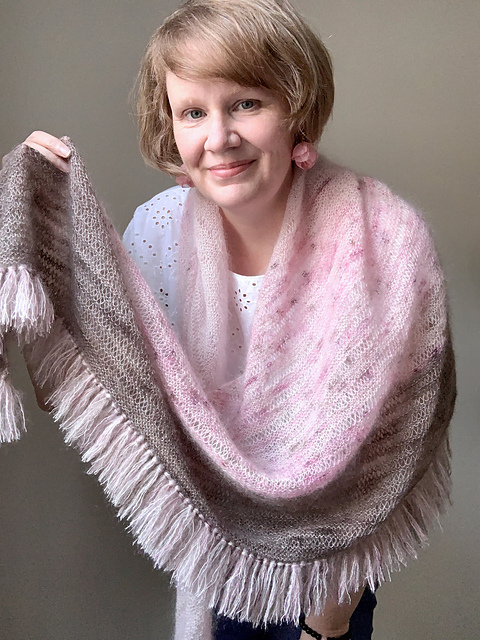 The Peace Love Joy Shawl