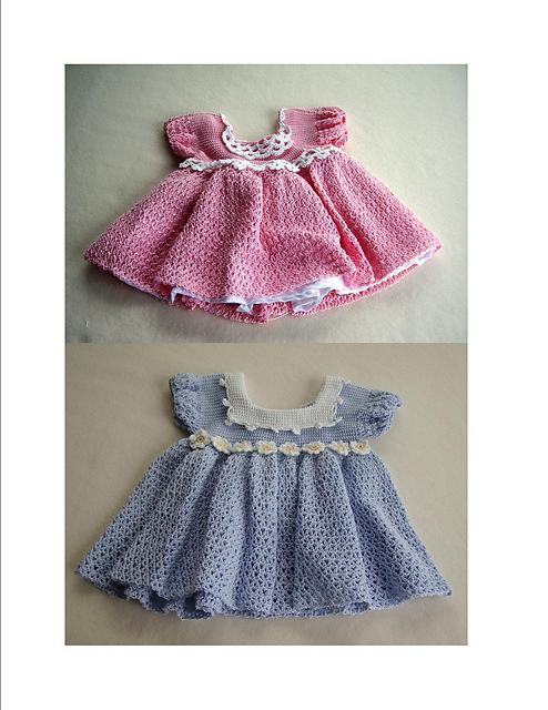 Victorian Lace Dress & Daisy Trim Dress