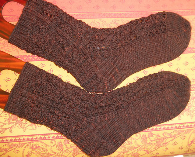 Waiting for winter holidays socks