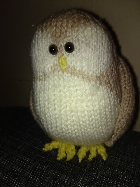 Ollie Owl with Intarsia