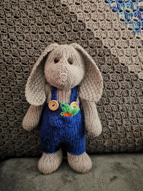 gardening bunny