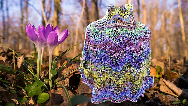 Crocus in the Woods Capelet