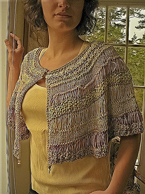 Shell Dance Capelet