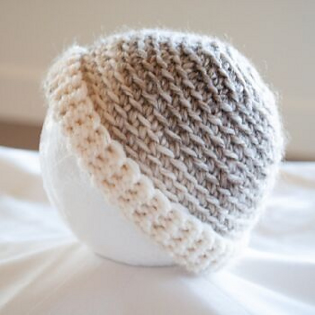 Spiral Baby Hat