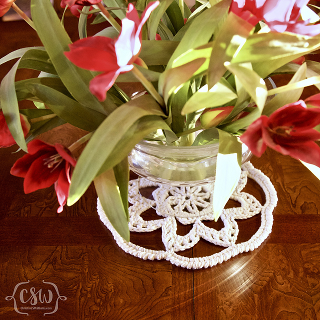 Flower Mandala Centerpiece
