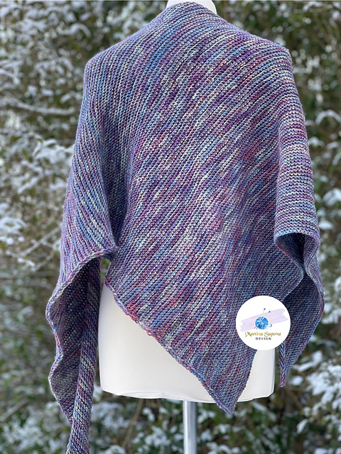 Greta From The Corner Shawl