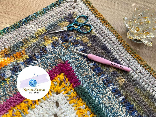 Ultra easy crochet shawl