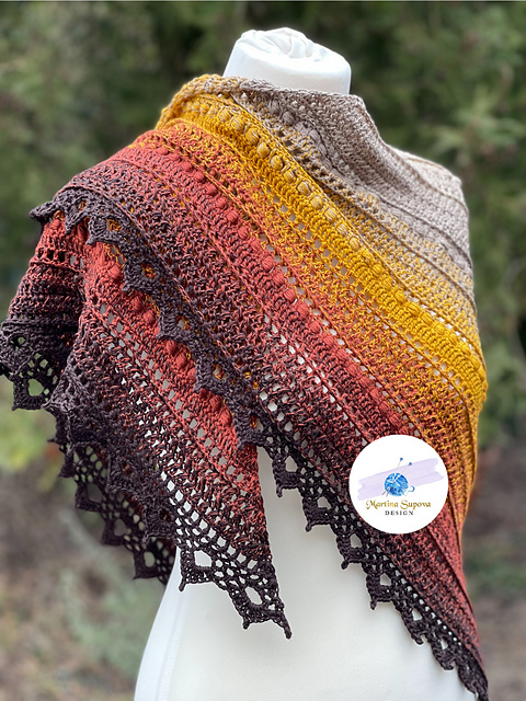 CAL Priscilla Shawl
