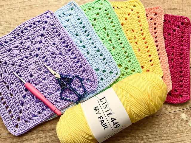 Romantic Granny Square