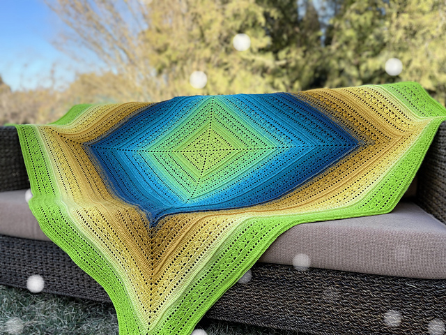 Romantic Square Blanket