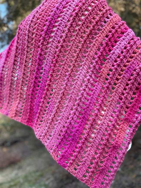Gina Asymmetric Shawl