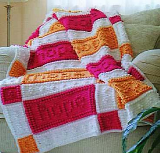 HOPE FAITH LOVE throw