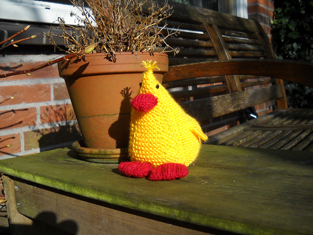 # 37 Gestricktes Küken