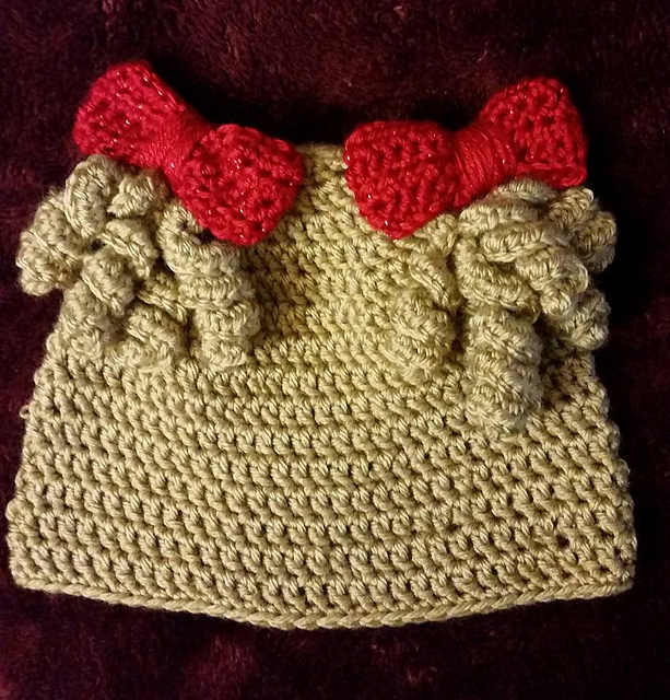 Curly Ponytail Hat