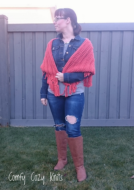 Fall Fringe Shawl
