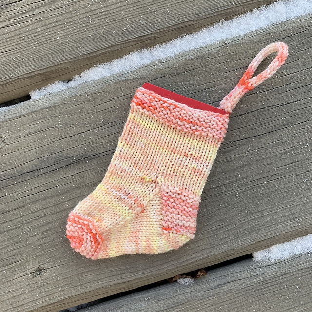 Festive Stocking Ornament