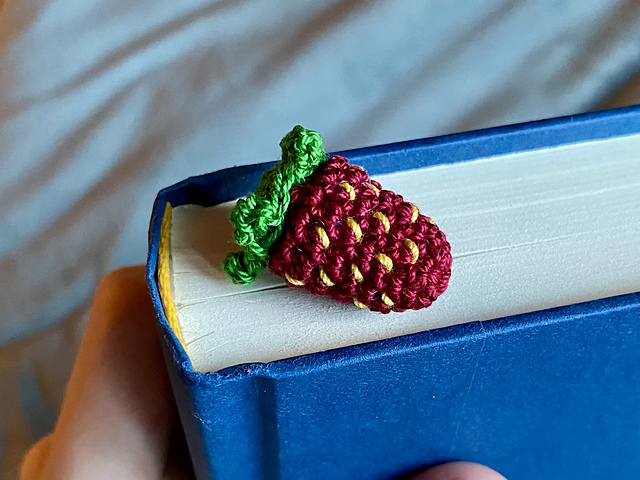 Strawberry Bookmark