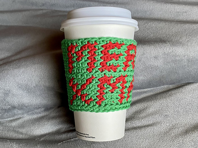 Merry XMas Cup Cozy
