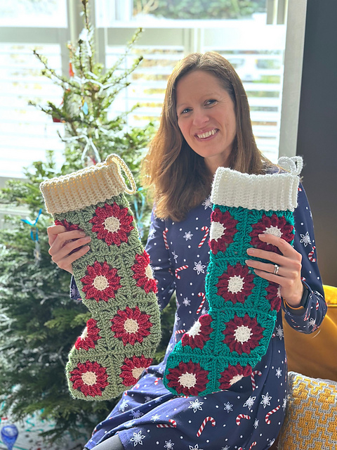 Poinsettia Stocking