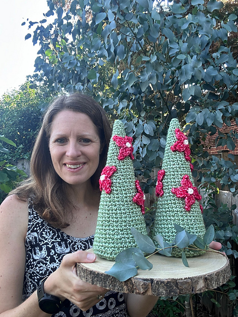 Christmas Poinsettia Tree