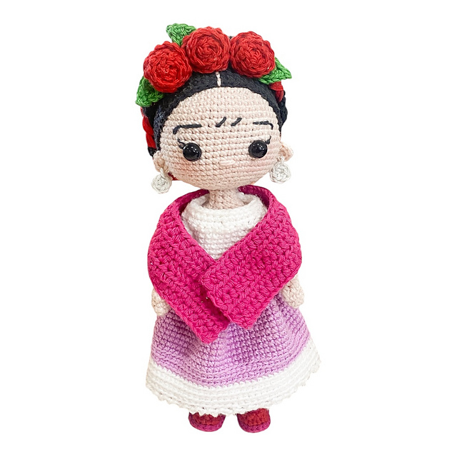 Fridita - Mexican Doll Amigurumi