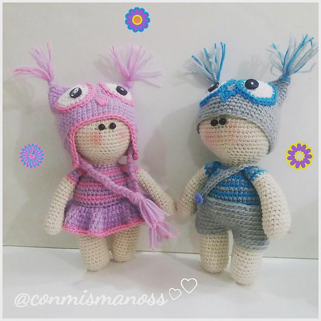 children with hat owl