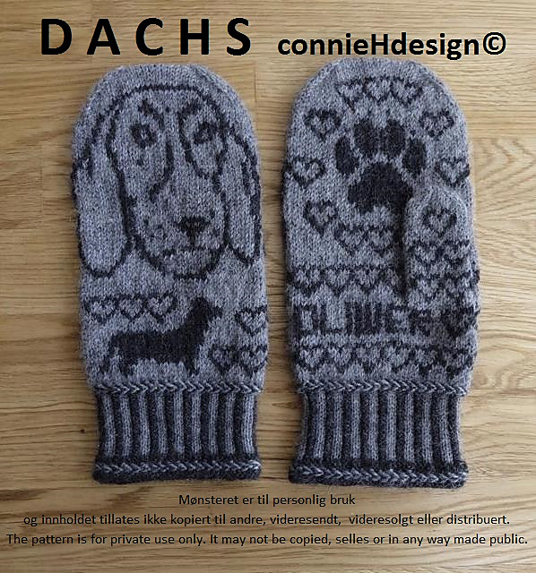 Dachs Mittens