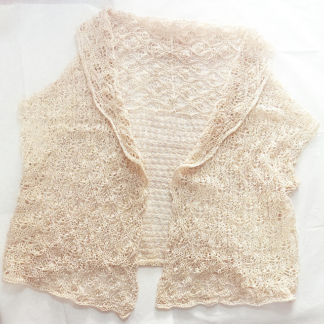 A.Leaf and Geometry Pattern Gilet