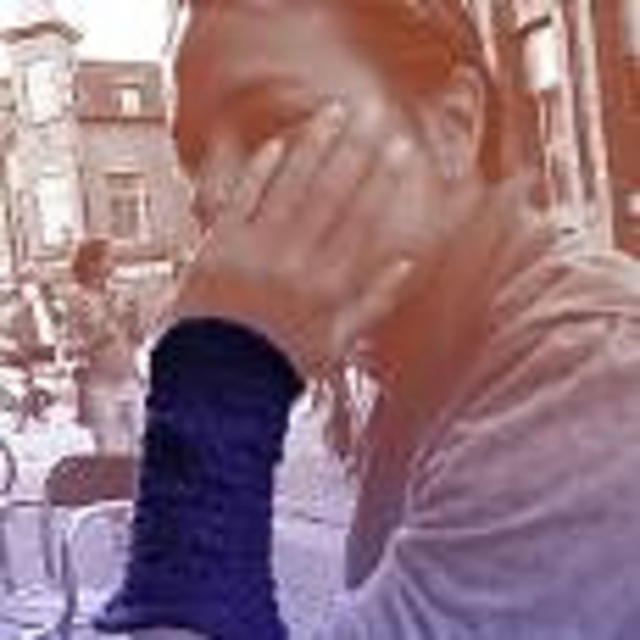 Funky Feather and Fan Fingerless Gloves