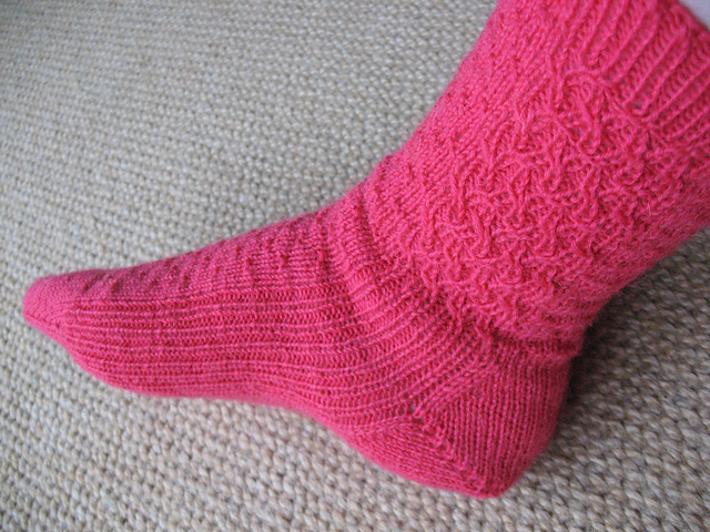 Toe up sok Pinky