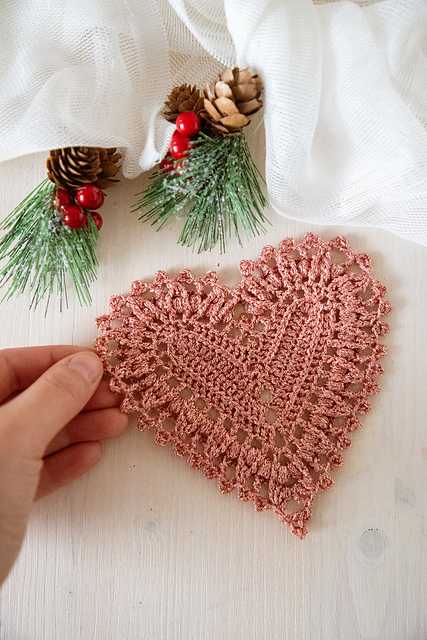 Crochet heart
