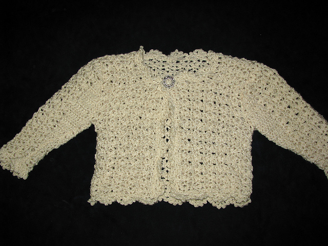 Scallop Edge Cardigan