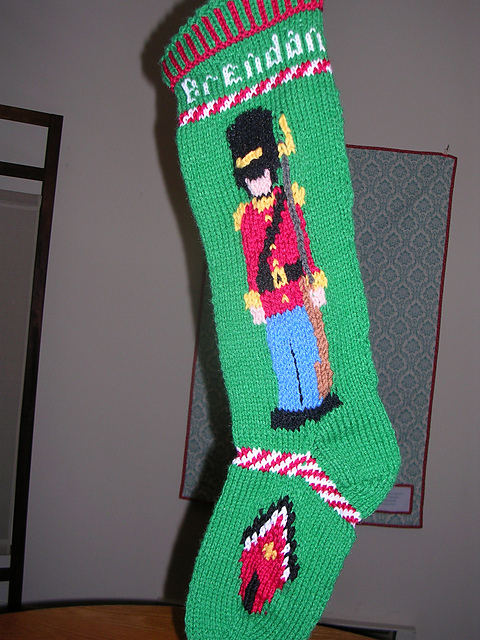 Soldier Boy Stocking