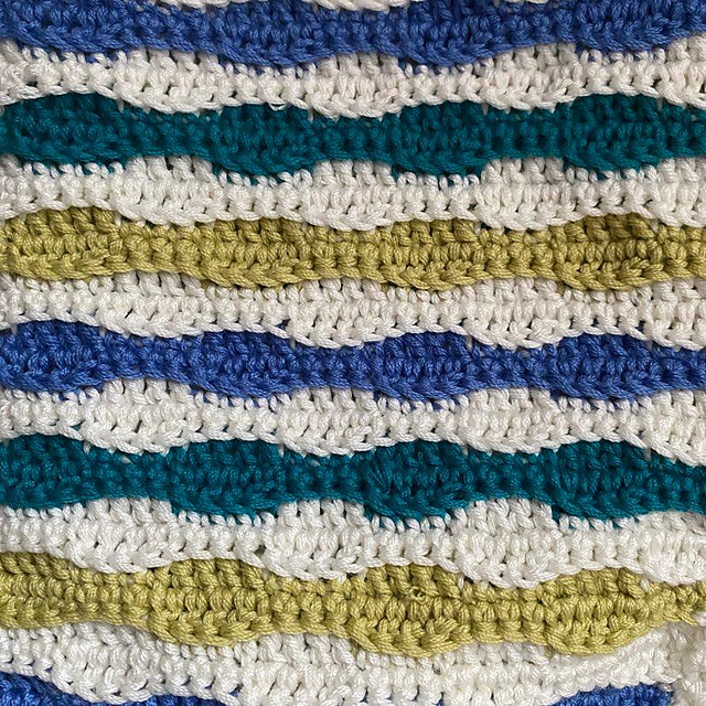 Ravelry Water Baby Blanket pattern by Carol Ibbetson