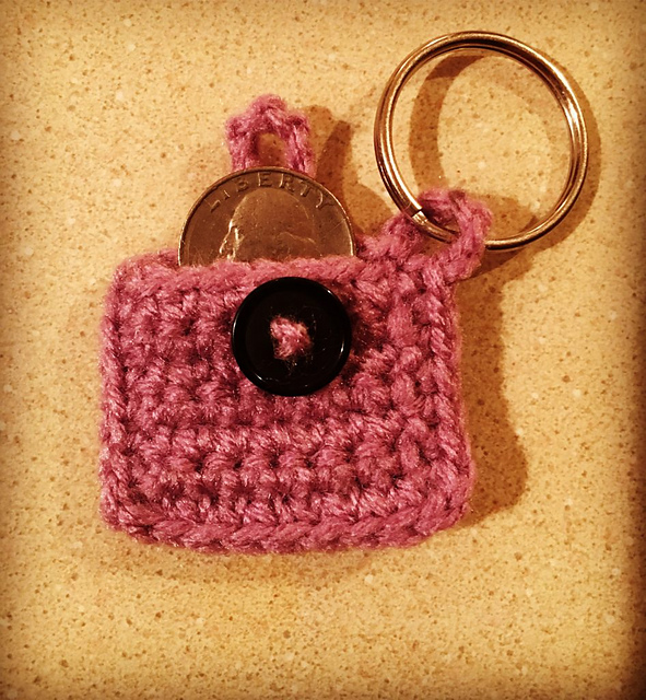 Key Chain Quarter Holder