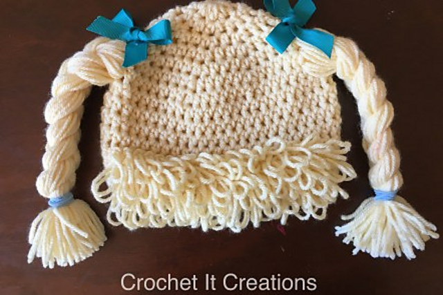 Cabbage Patch Doll Hat