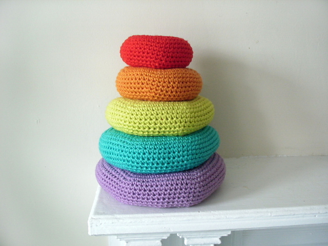 Multi-Color Ring Tower