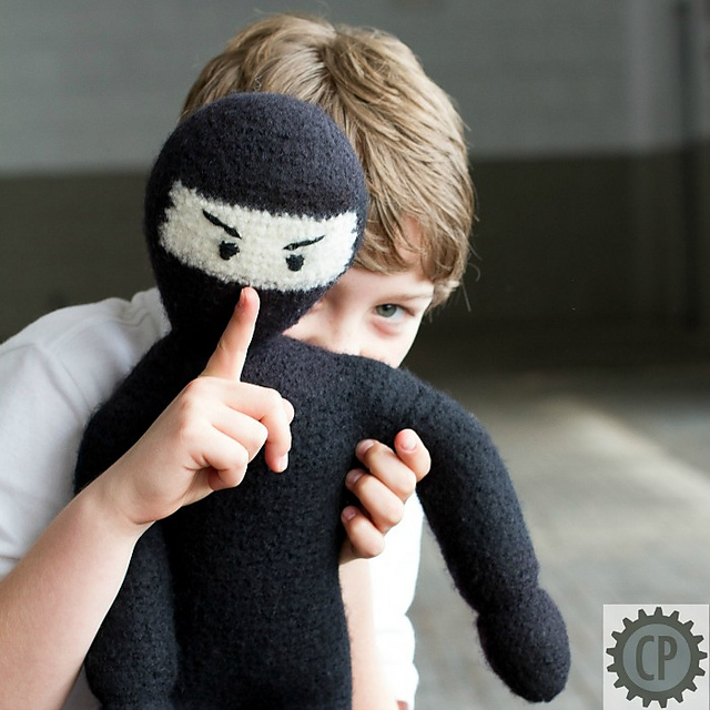 Ravelry: Felted Ninja pattern by Angelia Robinson