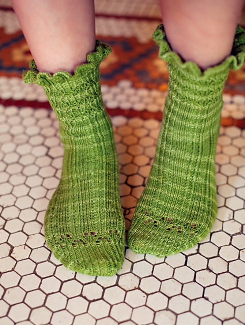 Prettyish Wilderness Socks