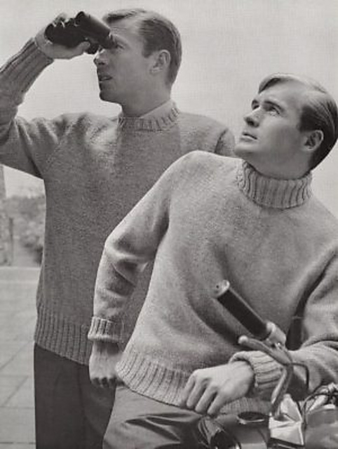 9602 Round Or Turtle Neck Pullover