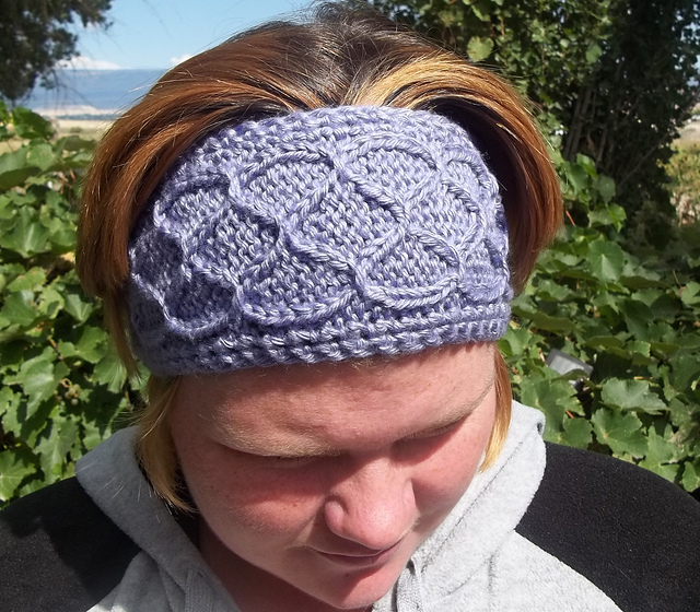Smocked Knit Earwarmers