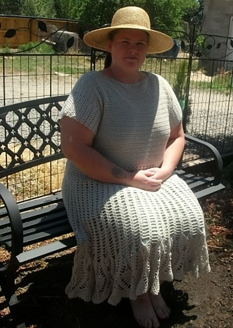 Ravelry: Tunic Dress with Flare pattern by Copper Llama Studio