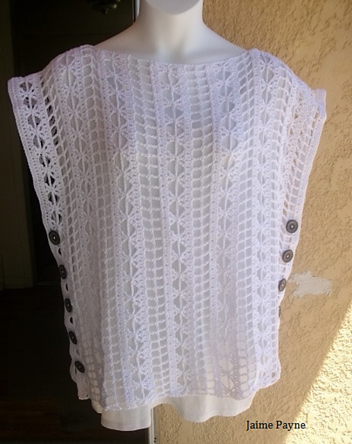 Autumn Lace Poncho