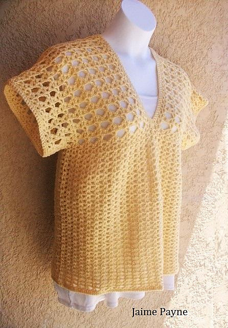 V Stitch Top